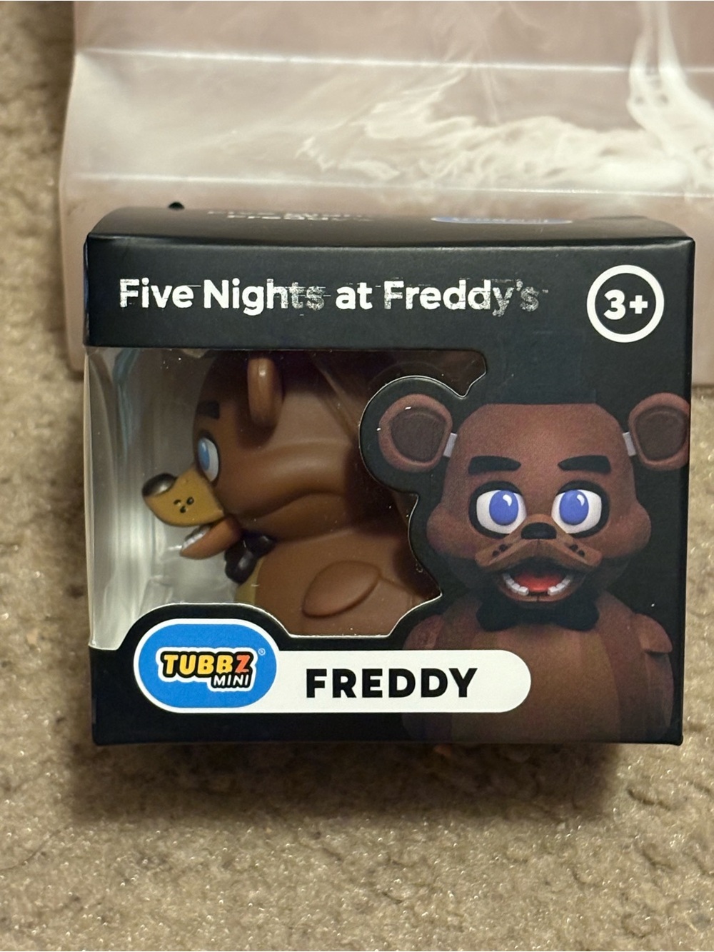 NWT Freddy from Five Nights at Freddy’s Rubber Duck Collectible